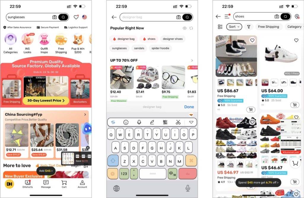 how to Shop on DHgate App