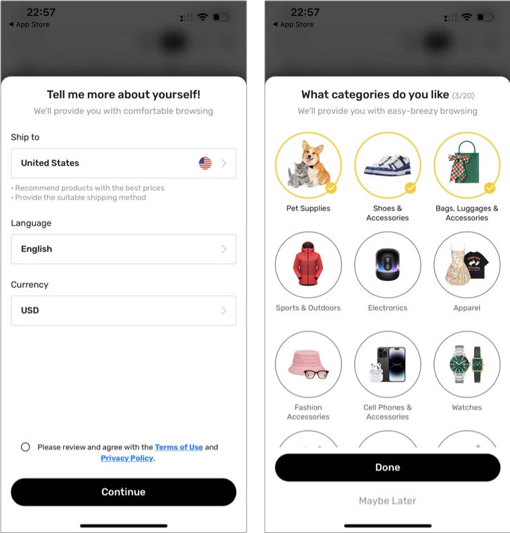 login DHgate App
